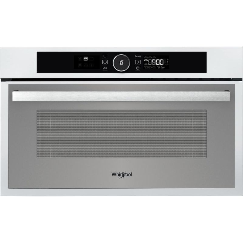 Whirlpool Mikrofalówka Do zabudowy AMW 731/WH Biel Elektroniczny 31 MW + Grill 1000 Frontal