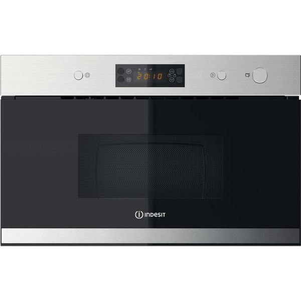 Indesit Mikrofalówka Do zabudowy MWI 3211 IX Stal nierdzewna Elektroniczny 22 MW 750 Frontal