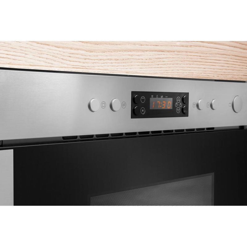 Indesit Mikrofalówka Do zabudowy MWI 3211 IX Stal nierdzewna Elektroniczny 22 MW 750 Lifestyle control panel