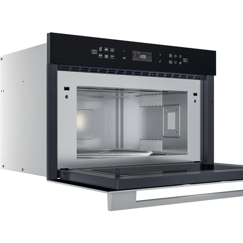Whirlpool-Mikrofalowka-Do-zabudowy-W7-MD440-NB-Czarny-Elektroniczny-31-MW---Grill-1000-Perspective-open