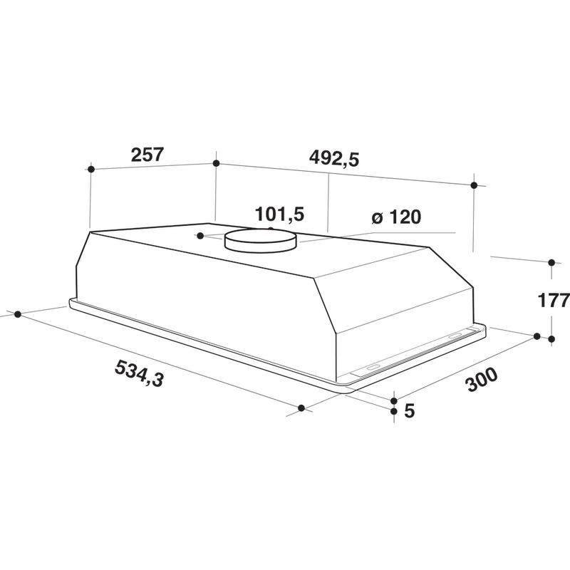 Whirlpool-Okap-Do-zabudowy-WCT-64-FLY-X-Inox-Do-zabudowy-Mechaniczny-Technical-drawing