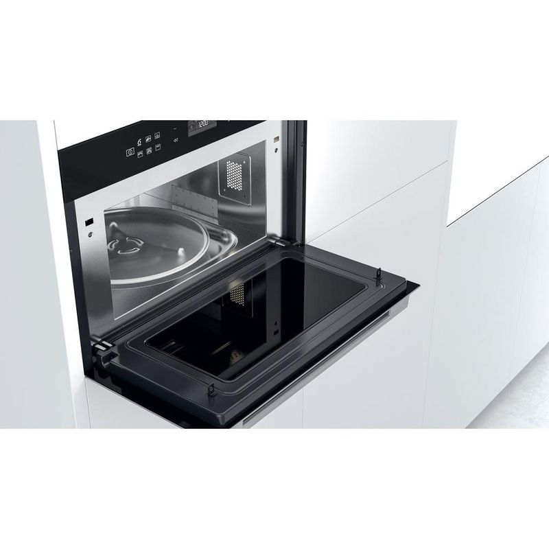 Whirlpool-Mikrofalowka-Do-zabudowy-W7-MD440-NB-Czarny-Elektroniczny-31-MW---Grill-1000-Lifestyle-perspective-open