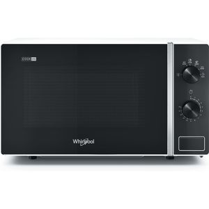 Whirlpool Mikrofalówka Wolnostojące MWP 101 W Biel Mechaniczny 20 MW 700 Frontal open