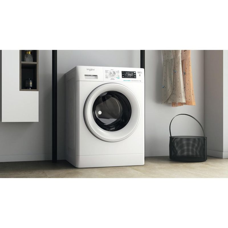 Whirlpool Pralka Wolnostojące FFB 7038 W PL Biel Ładowany od frontu D Lifestyle perspective