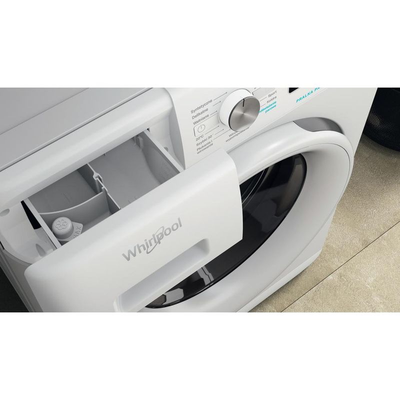 Whirlpool Pralka Wolnostojące FFB 7038 W PL Biel Ładowany od frontu D Drawer