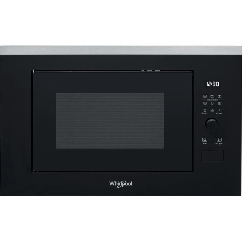 Whirlpool Mikrofalówka Do zabudowy WMF250G Inox Elektroniczny 25 MW + Grill 900 Frontal