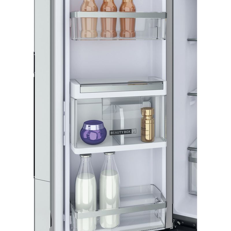 Whirlpool-Side-by-Side-Wolnostojące-WQ9-U2L-Inox-Look-Drawer