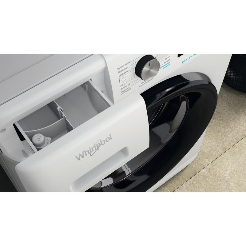 Whirlpool Pralka Wolnostojące FFB 7038 BV PL Biel Ładowany od frontu D Drawer