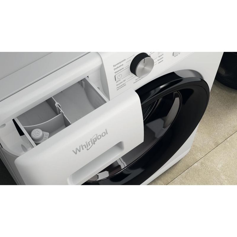 Whirlpool Pralka Wolnostojące FFL 6238 B PL Biel Ładowany od frontu D Drawer