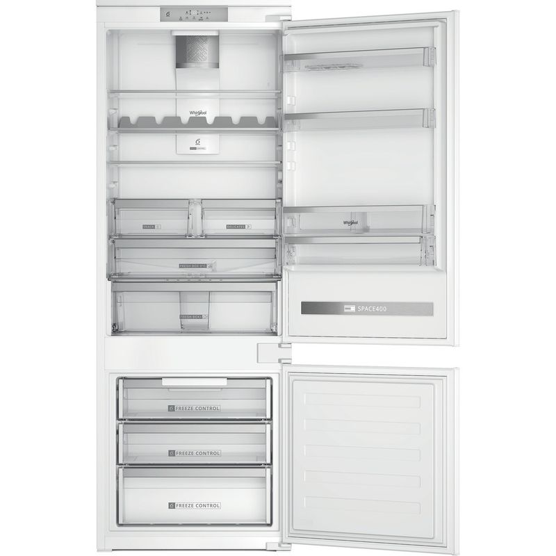 Whirlpool-Lodowka-z-zamrażarką-Do-zabudowy-SP40-802-EU-2-Biel-Dwudrzwiow-y-a-Frontal-open