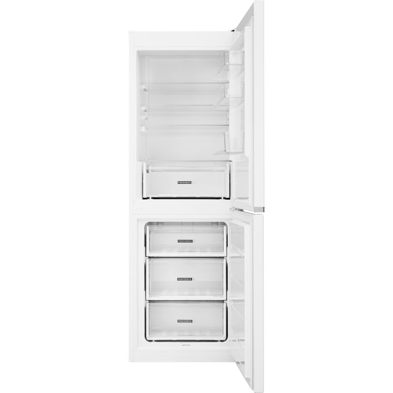 Whirlpool-Lodowka-z-zamrażarką-Wolnostojące-W5-711E-W-1-Biały-Dwudrzwiow-y-a-Frontal-open
