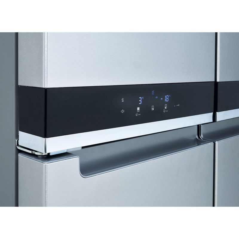 Whirlpool-Side-by-Side-Wolnostojące-WQ9-B2L-Inox-Look-Lifestyle-control-panel