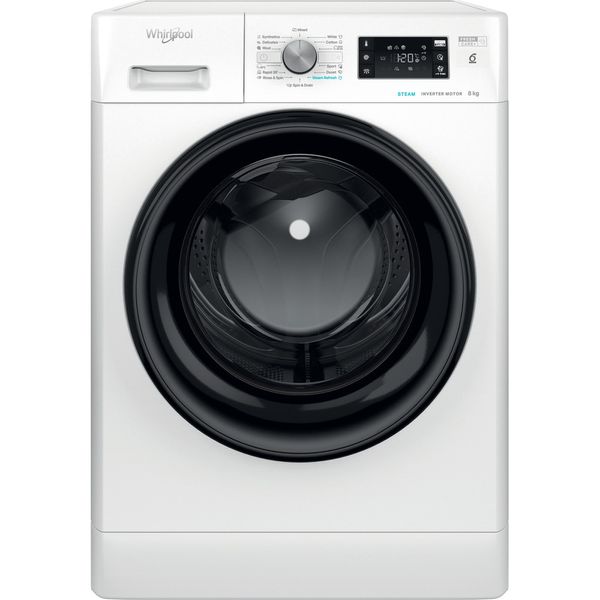 Whirlpool-Pralka-Wolnostojące-FFB-8458-BV-EE-Biel-Ładowany-od-frontu-B-Frontal