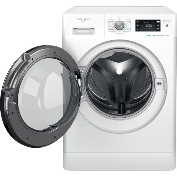 Whirlpool-Pralka-Wolnostojące-FFB-8458-BV-EE-Biel-Ładowany-od-frontu-B-Frontal-open
