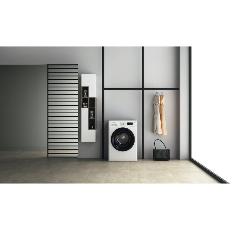 Whirlpool Pralka Wolnostojące FFB 8458 BV EE Biel Ładowany od frontu B Lifestyle frontal