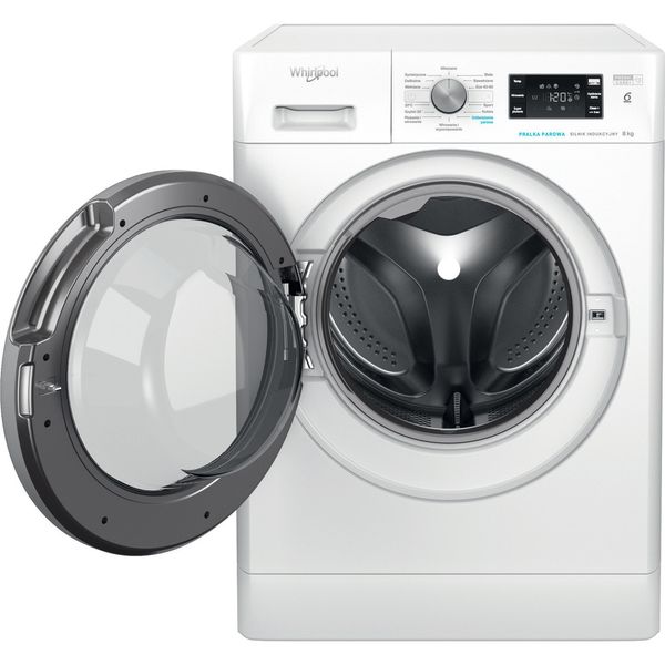 Whirlpool-Pralka-Wolnostojące-FFB-8258-BSV-PL-Biel-Ładowany-od-frontu-B-Frontal-open