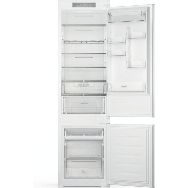 Hotpoint_Ariston-Chłodziarka-zamrażarka-Zabudowa-HAC20-T323-Biały-Dwudrzwiow-y-a-Frontal-open