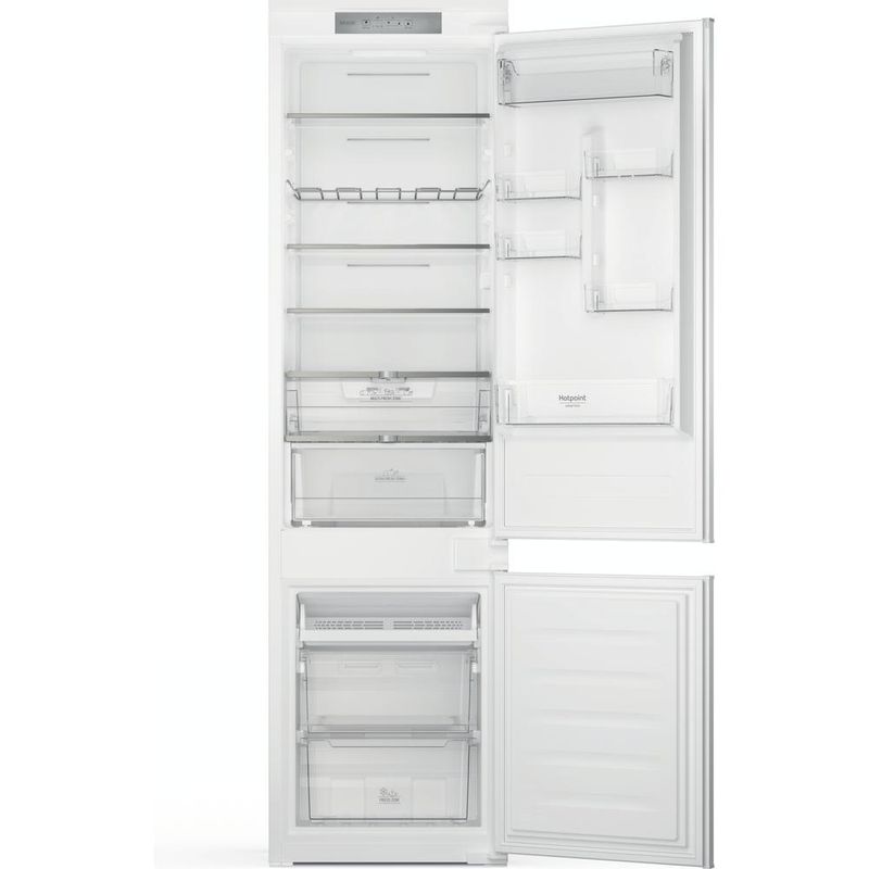 Hotpoint_Ariston Chłodziarka/zamrażarka Zabudowa HAC20 T323 Biały Dwudrzwiow(y)a Frontal open