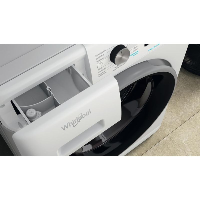 Whirlpool Pralka Wolnostojące FFB 8258 BSV PL Biel Ładowany od frontu B Drawer