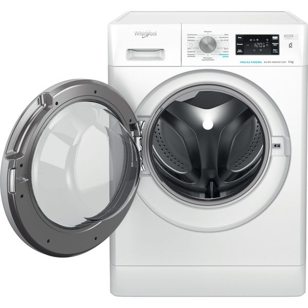 Whirlpool-Pralka-Wolnostojące-FFB-9258-SV-PL-Biel-Ładowany-od-frontu-B-Frontal-open