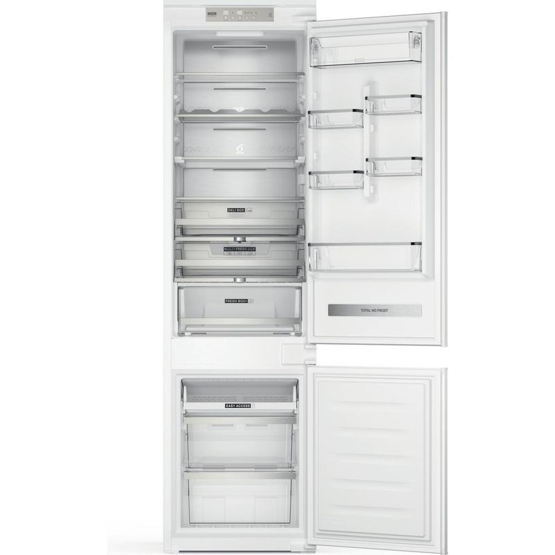 Whirlpool Lodówka z zamrażarką Do zabudowy WHC20 T593 P Biel Dwudrzwiow(y)a Frontal open