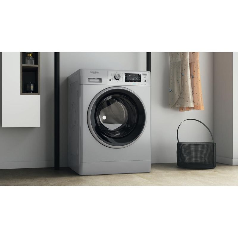 Whirlpool Pralka Wolnostojące FFD 9458 SBSV EU Srebrny Ładowany od frontu B Lifestyle perspective