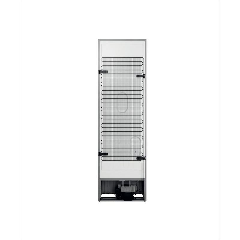 Hotpoint_Ariston Chłodziarka/zamrażarka Wolnostojący HAFC9 TA33SX O3 Saturn Steel Dwudrzwiow(y)a Back / Lateral