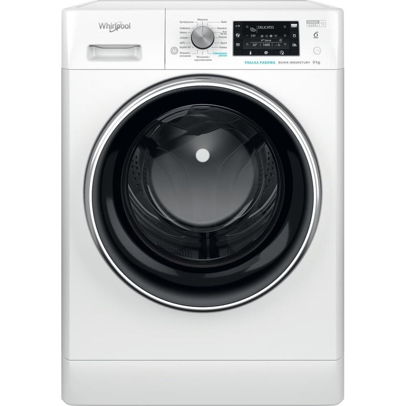 Whirlpool Pralka Wolnostojące FFD 9469 BCV PL Biel Ładowany od frontu A Frontal