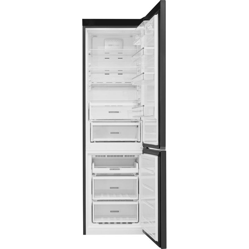 Whirlpool-Lodowka-z-zamrażarką-Wolnostojące-W9-931D-KS-3-Czarny-inox-Dwudrzwiow-y-a-Frontal-open