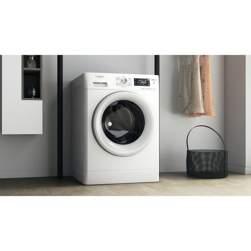 Whirlpool Pralka Wolnostojące FFB 8258 WV EE Biel Ładowany od frontu B Lifestyle perspective