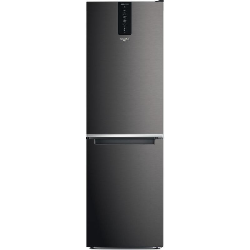 Whirlpool-Lodowka-z-zamrażarką-Wolnostojące-W7X-83T-KS-2-Czarny-inox-Dwudrzwiow-y-a-Frontal