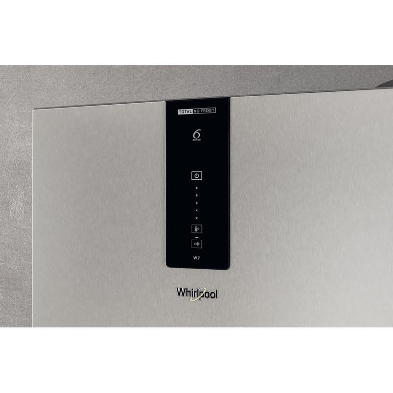 Whirlpool-Lodowka-z-zamrażarką-Wolnostojące-W7X-92O-OX-H-Optic-Inox-Dwudrzwiow-y-a-Control-panel