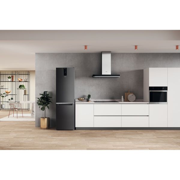 Whirlpool-Lodowka-z-zamrażarką-Wolnostojące-W7X-93T-KS-Czarny-inox-Dwudrzwiow-y-a-Lifestyle-frontal