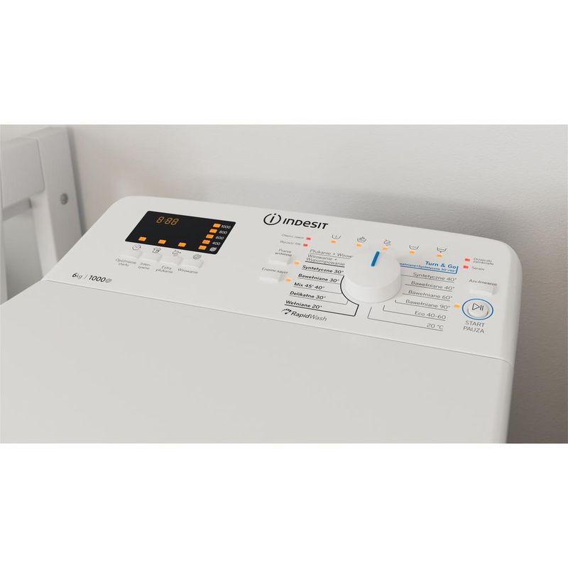 Indesit-Pralka-Wolnostojące-BTW-W-S60400-PL-N-Biel-Ładowana-od-gory-C-Lifestyle-control-panel