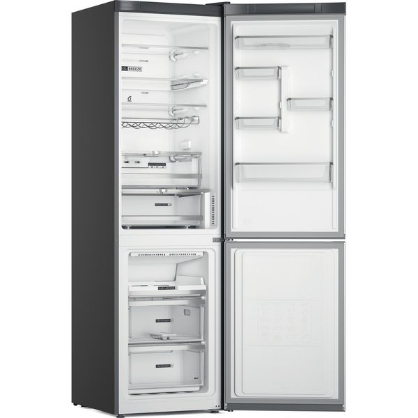 Whirlpool-Lodowka-z-zamrażarką-Wolnostojące-W7X-94T-SX-Saturn-Steel-Dwudrzwiow-y-a-Perspective-open