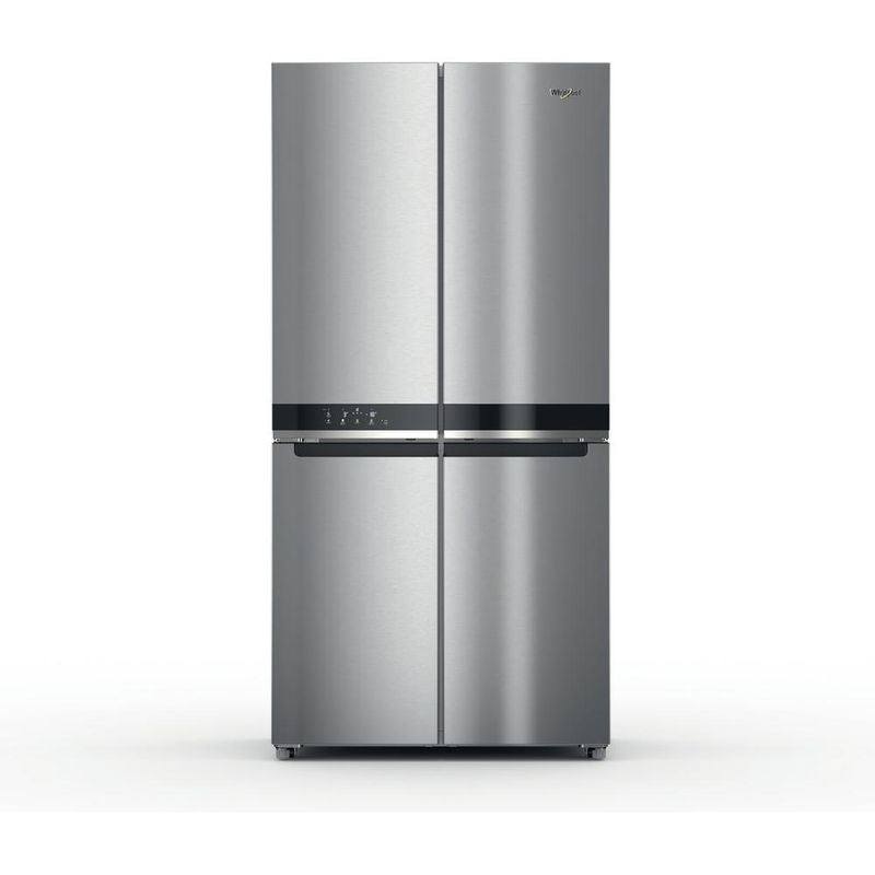 Whirlpool-Side-by-Side-Wolnostojące-WQ9-U3L-EF-Inox-Look-Frontal