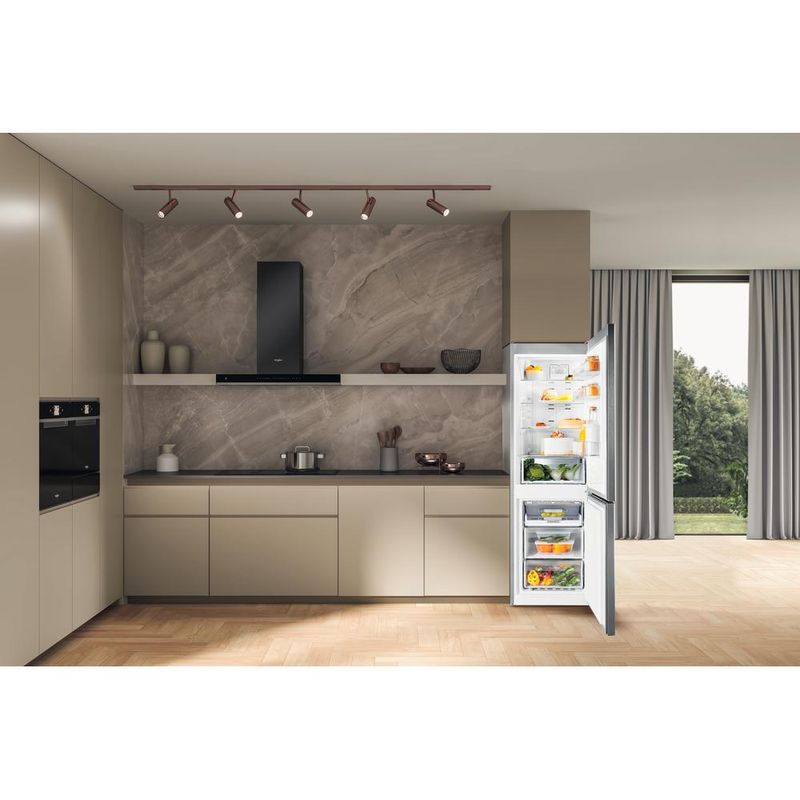 Whirlpool-Lodowka-z-zamrażarką-Wolnostojące-WFNF-82E-OX-Optic-Inox-Dwudrzwiow-y-a-Lifestyle-frontal-open