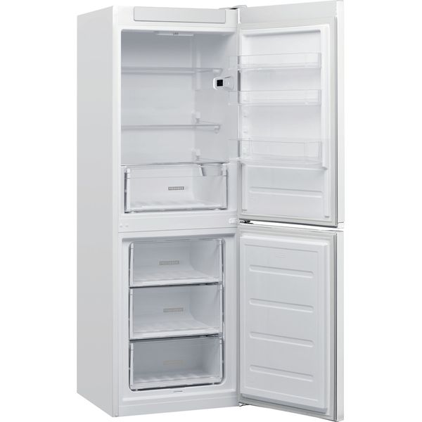Whirlpool-Lodowka-z-zamrażarką-Wolnostojące-W5-722E-W-Biały-Dwudrzwiow-y-a-Perspective-open