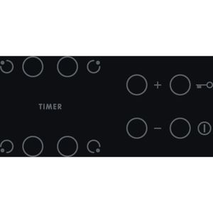 Indesit-Płyta-grzewcza-AAR-160-C-Czarny-Radiant-vitroceramic-Control-panel