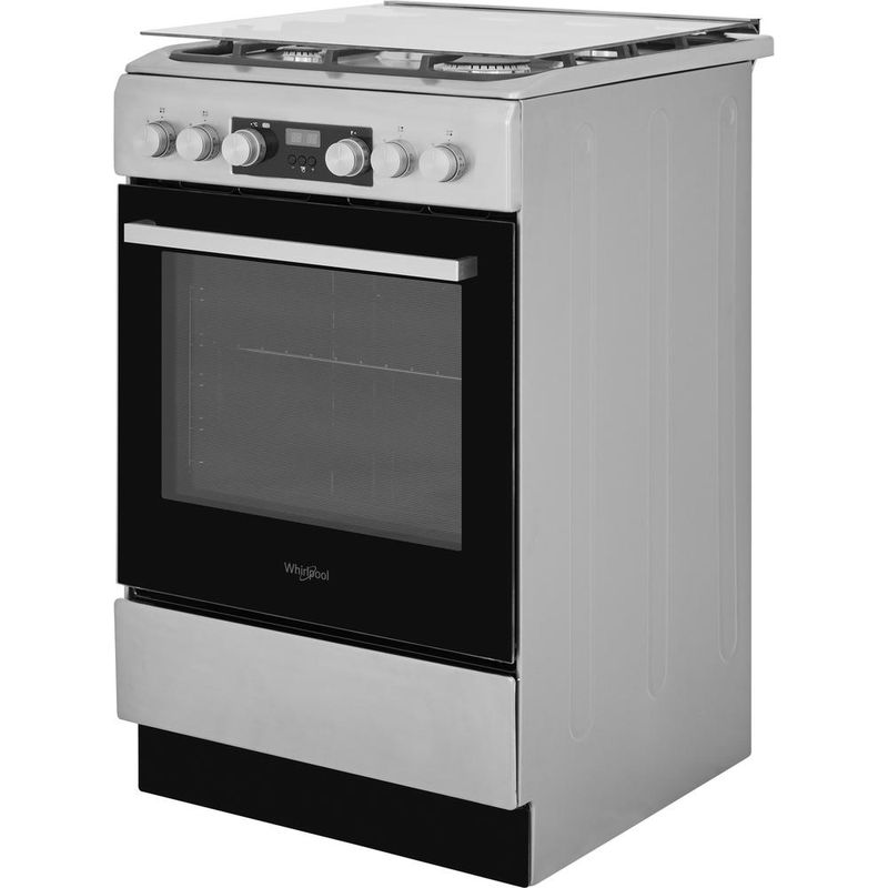 Whirlpool-Kuchenka-WS5G8CHX-E-Inox-Gazowy-Perspective