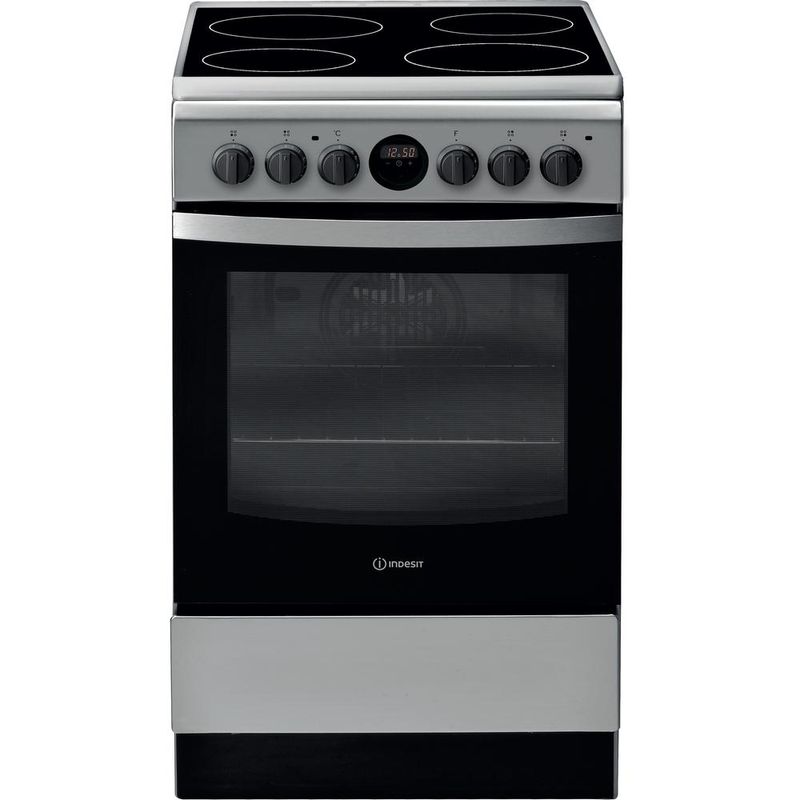 Indesit-Kuchenka-IS5V8CHX-E-Inox-Elektryczne-Frontal