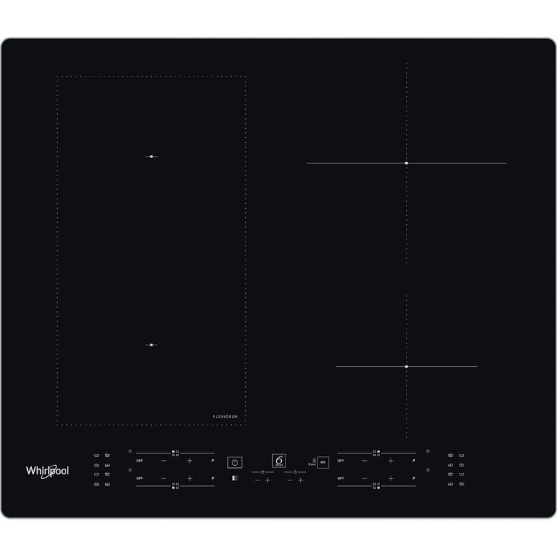 Whirlpool-Płyta-grzewcza-WL-B5860-AL-Czarny-Induction-vitroceramic-Frontal