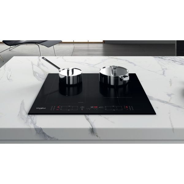Whirlpool Płyta grzewcza WL B1160 BF Czarny Induction vitroceramic Lifestyle frontal top down