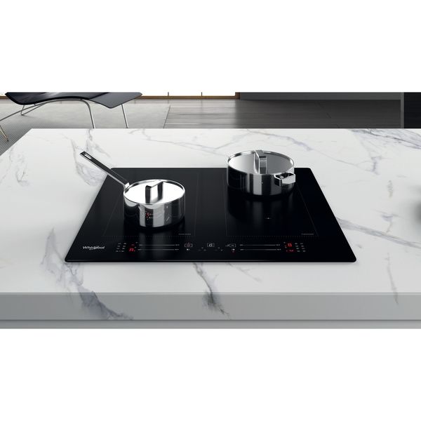 Whirlpool Płyta grzewcza WL S1360 NE Czarny Induction vitroceramic Lifestyle frontal top down