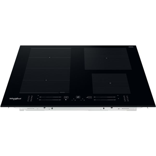 Whirlpool-Płyta-grzewcza-WF-S4160-BF-Czarny-Induction-vitroceramic-Frontal-top-down
