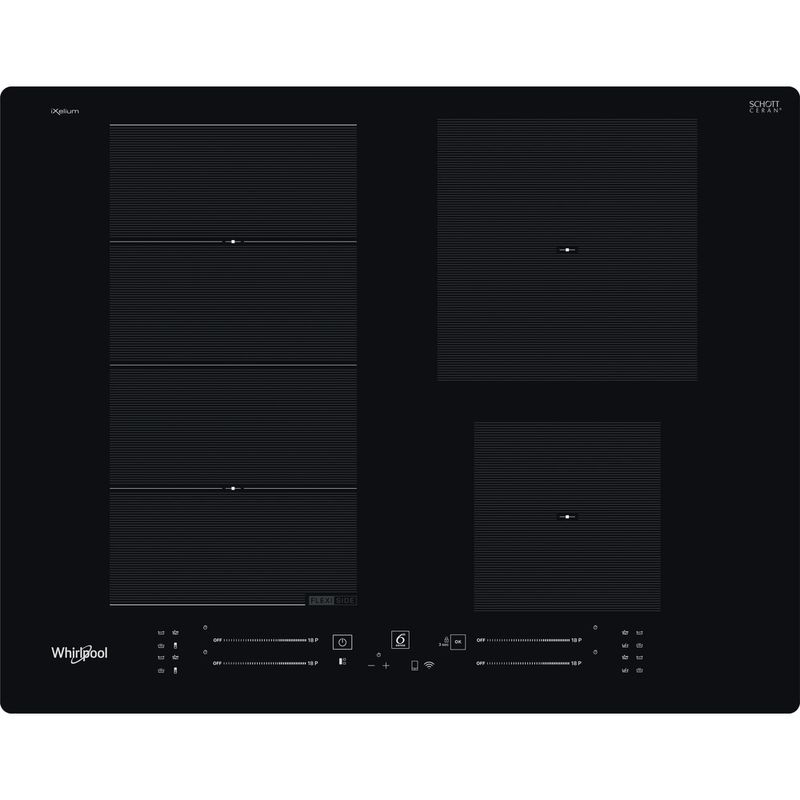 Whirlpool-Płyta-grzewcza-WF-S2765-NE-IXL-Czarny-Induction-vitroceramic-Frontal