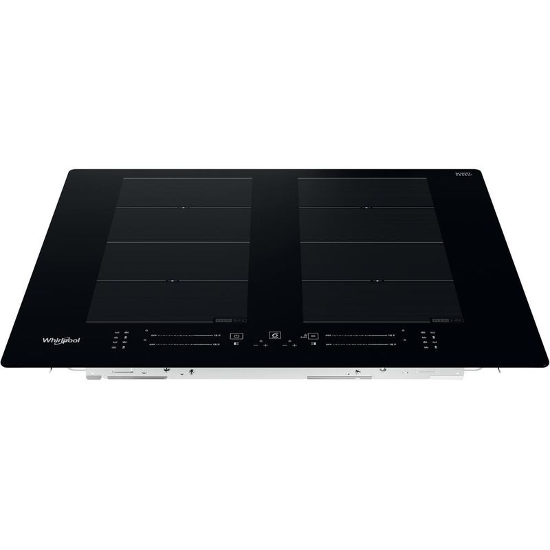 Whirlpool Płyta grzewcza WF S8865 NE Czarny Induction vitroceramic Frontal top down