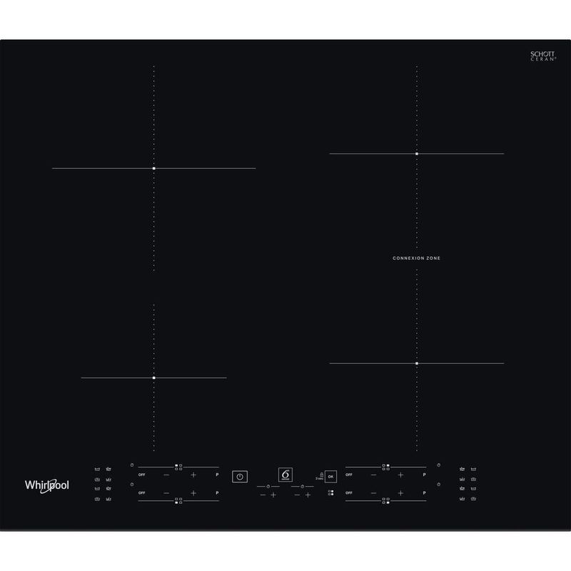 Whirlpool Płyta grzewcza WB B3960 BF Czarny Induction vitroceramic Frontal