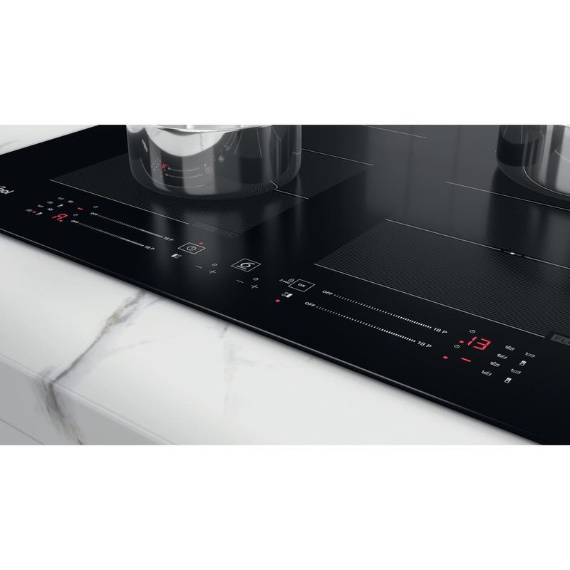 Whirlpool Płyta grzewcza WF S8865 NE Czarny Induction vitroceramic Lifestyle control panel