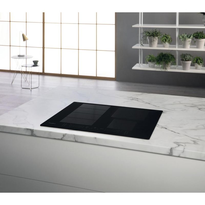 Whirlpool Płyta grzewcza WF S4160 BF Czarny Induction vitroceramic Lifestyle perspective